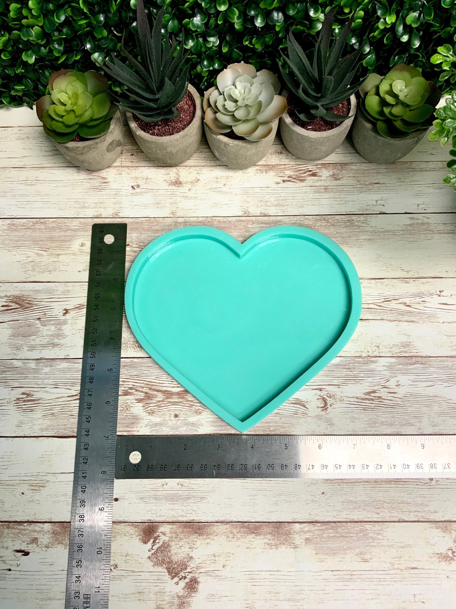 Heart FLAT Molds | 5", 7", 9" | Valentines Mold