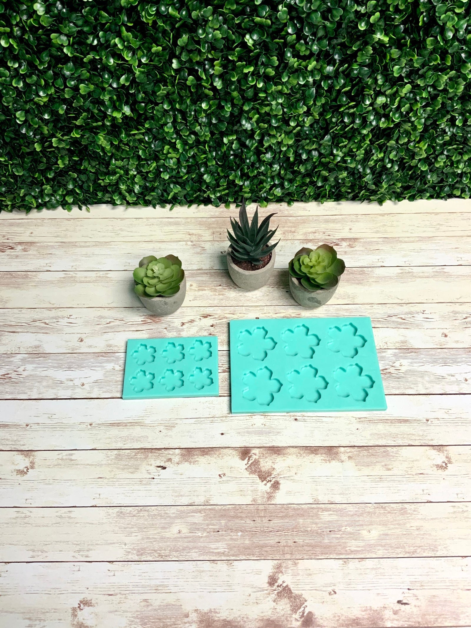 Lotus Mold for Resin | 2 Sizes | Magnet Mold, Hair Clip Mold, Keychain Mold