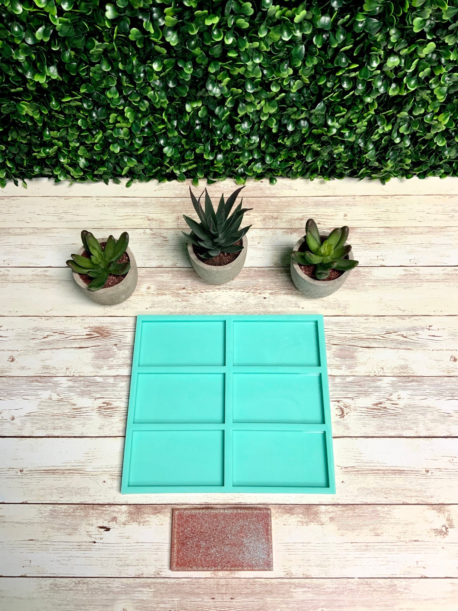 Rectangle Mold Small | 3.5”x2”x.25” | Rectangle Magnet Mold, Small Sign Mold, Keychain Mold