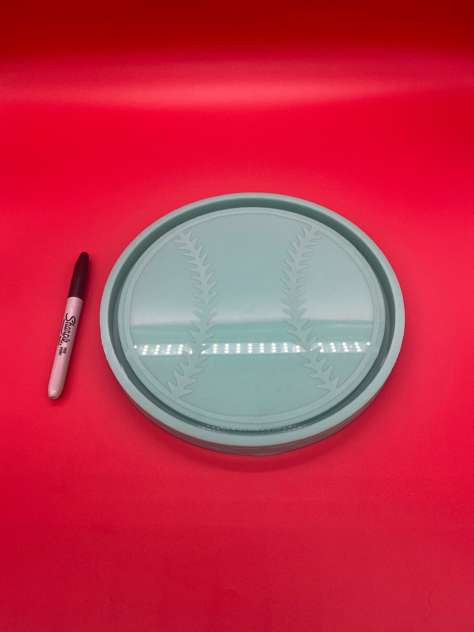 Baseball Mold | 9" |Sports Mold, Baseball Tray Mold