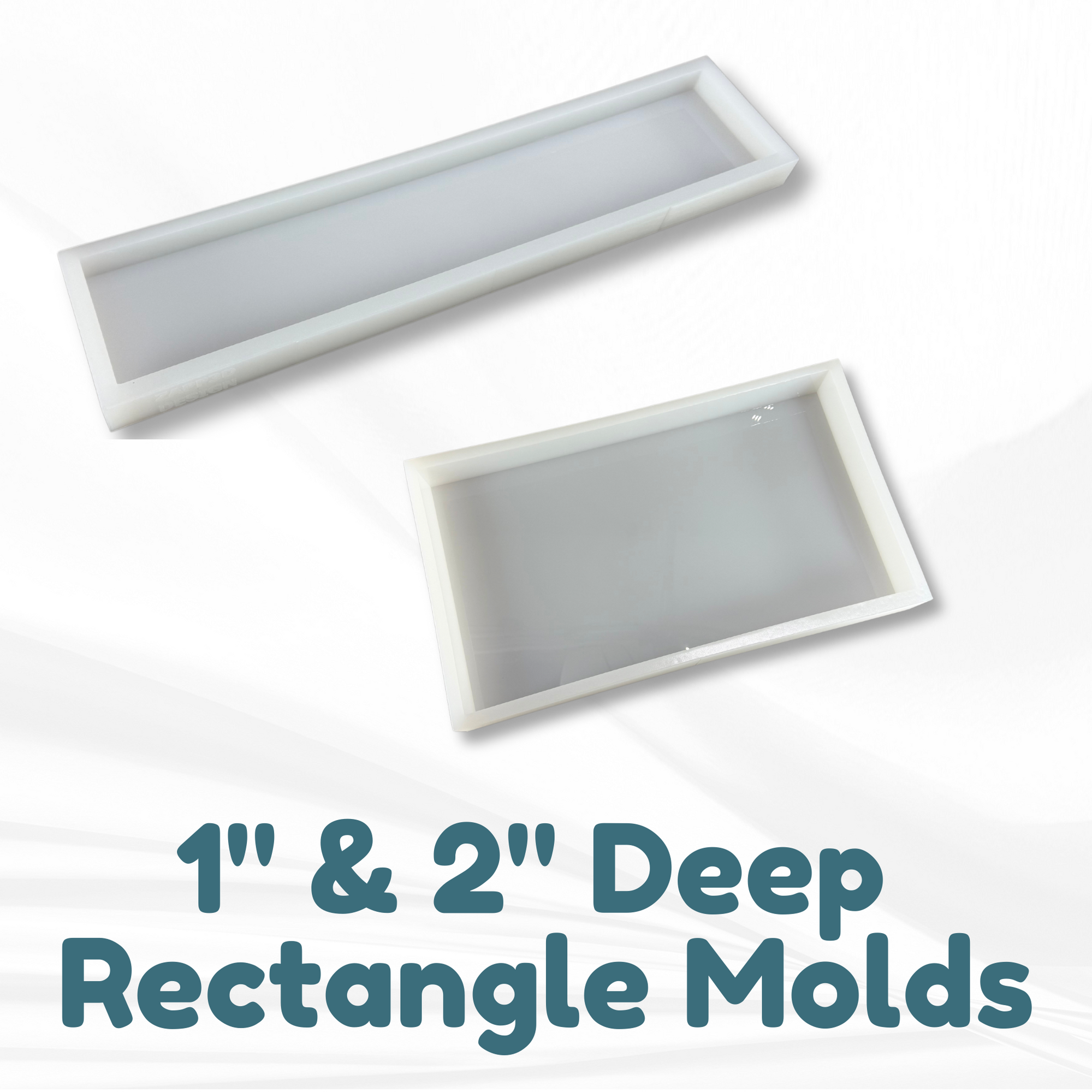 1" - 2" Deep Rectangle Molds