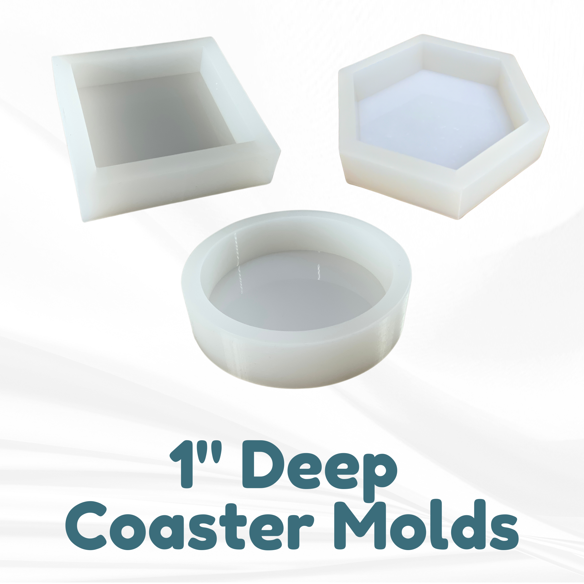 9”x 6”x 2” Deep Cross Silicone Mold | 2 Shapes | - Zapp3D Design LLC