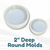 2" Deep Round Molds