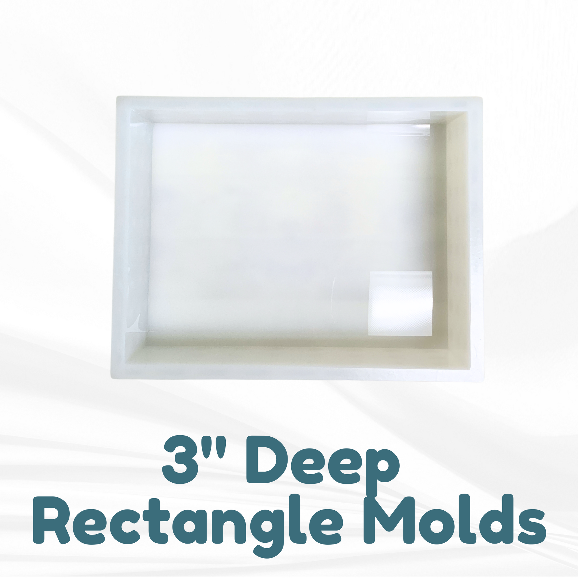 3" Deep Rectangle Silicone Molds