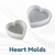 3" Deep Heart Mold