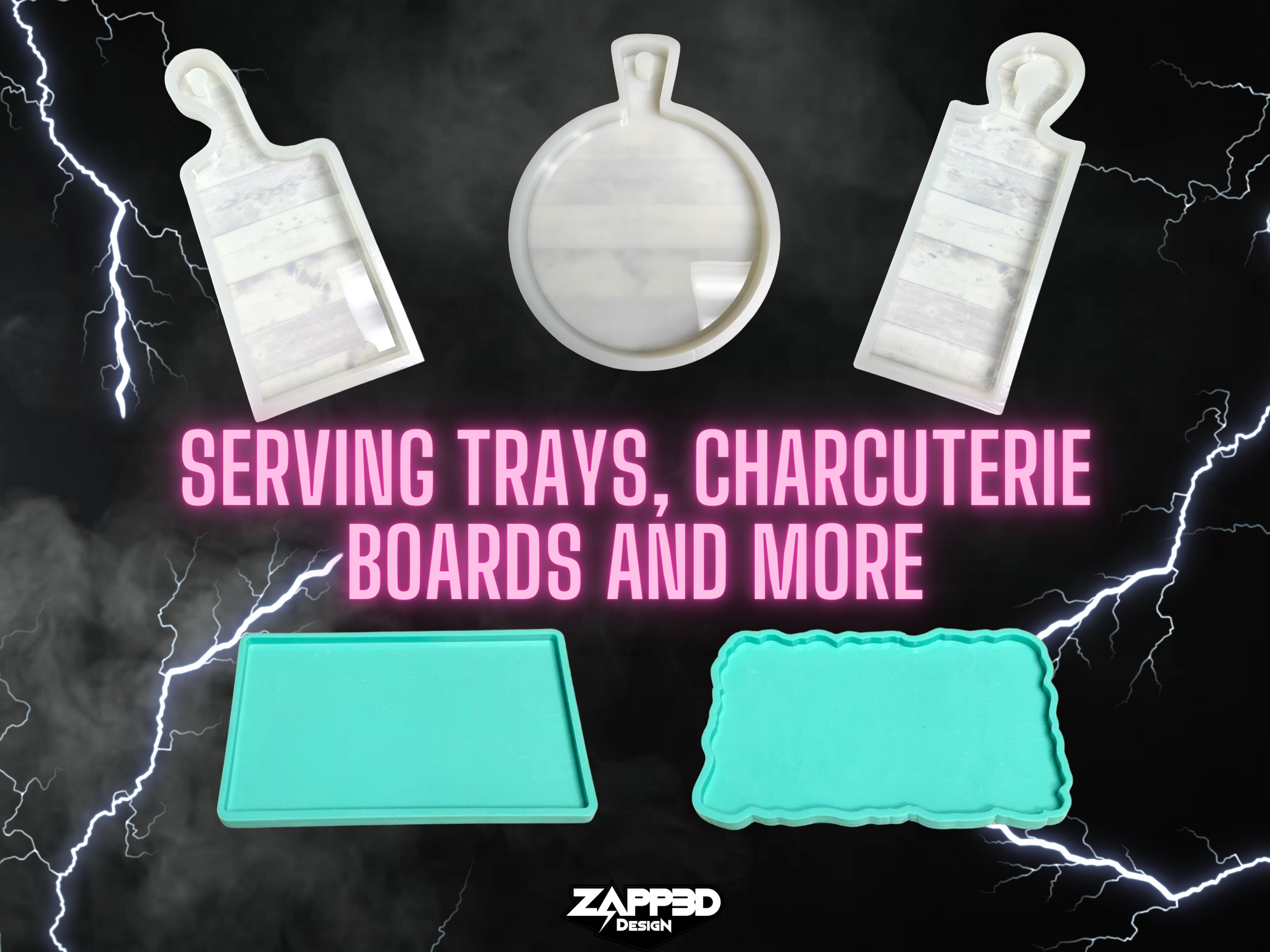 Serving Trays, Charcuterie Boards & More