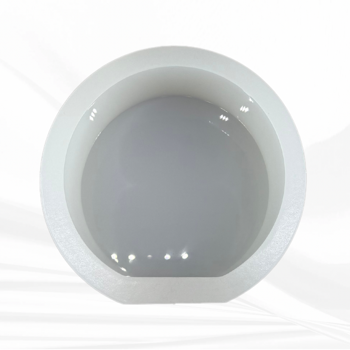 5" Deep Standing Round Silicone Mold