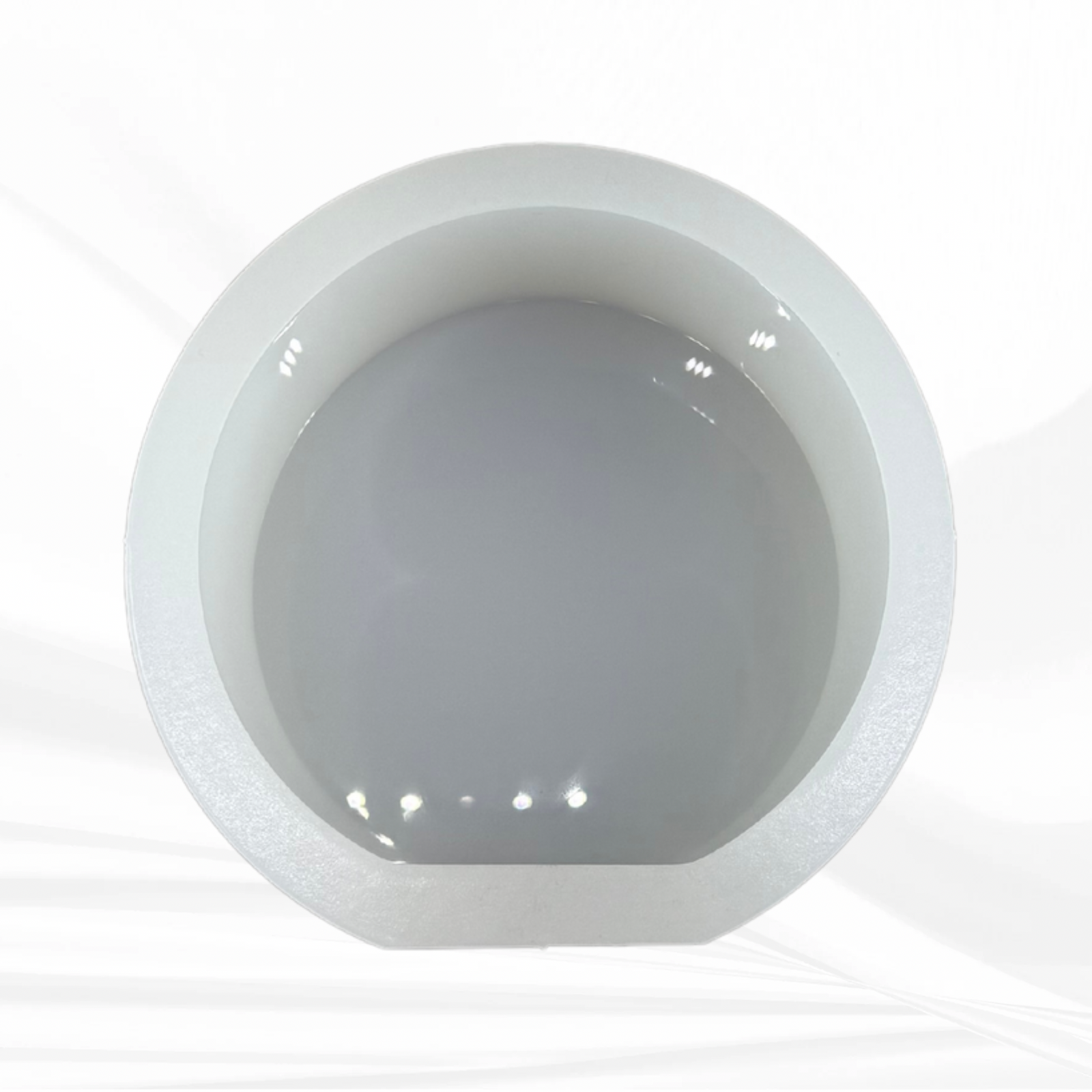 5" Deep Standing Round Silicone Mold