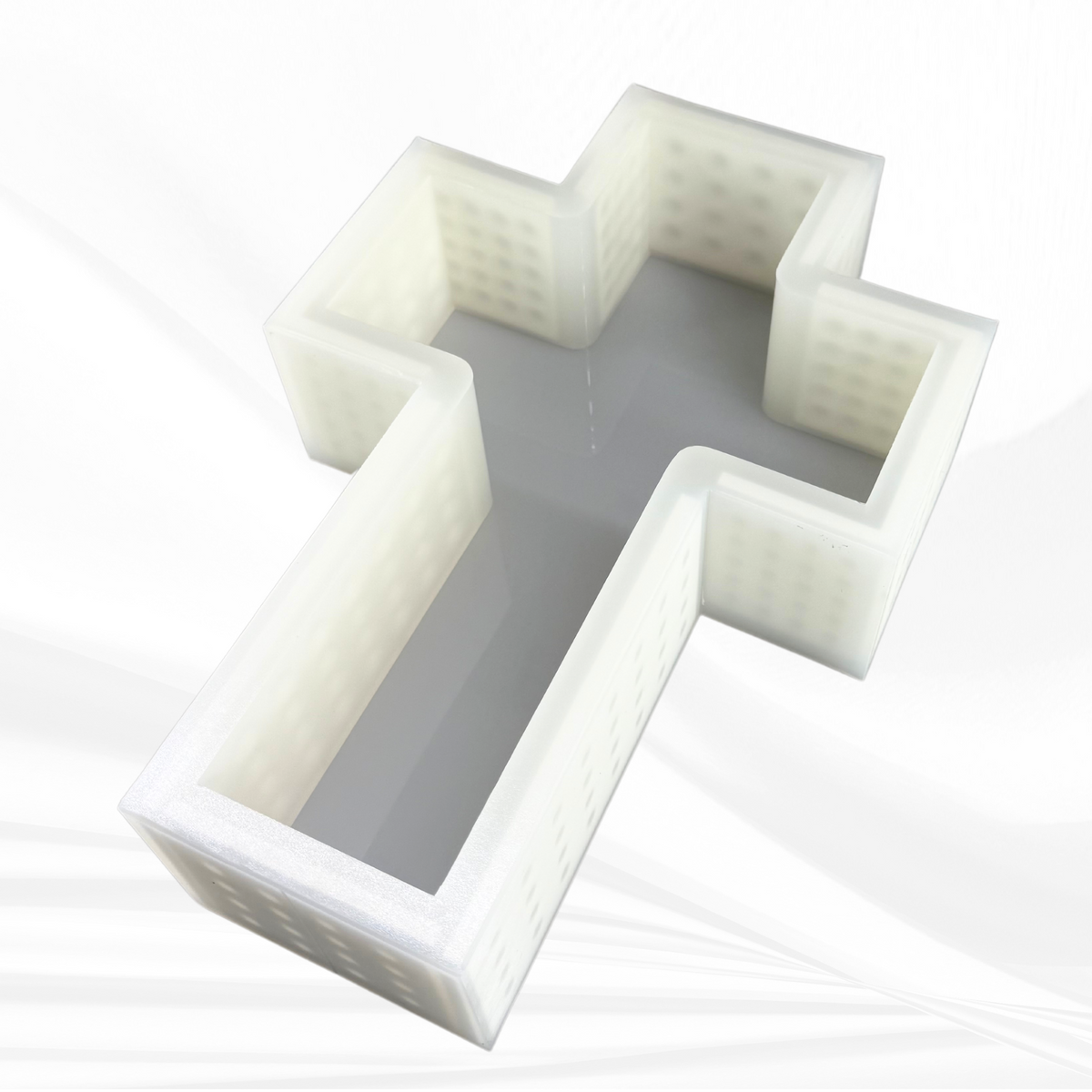 Imperfect Mold, "B" Grade - 12" X 8" X 3" Deep Cross Mold