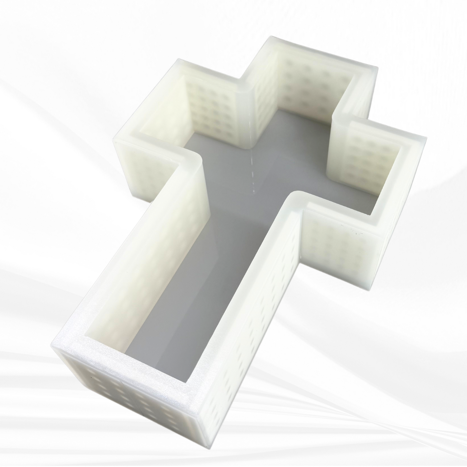 12”x8”x3” Deep Cross Resin Mold