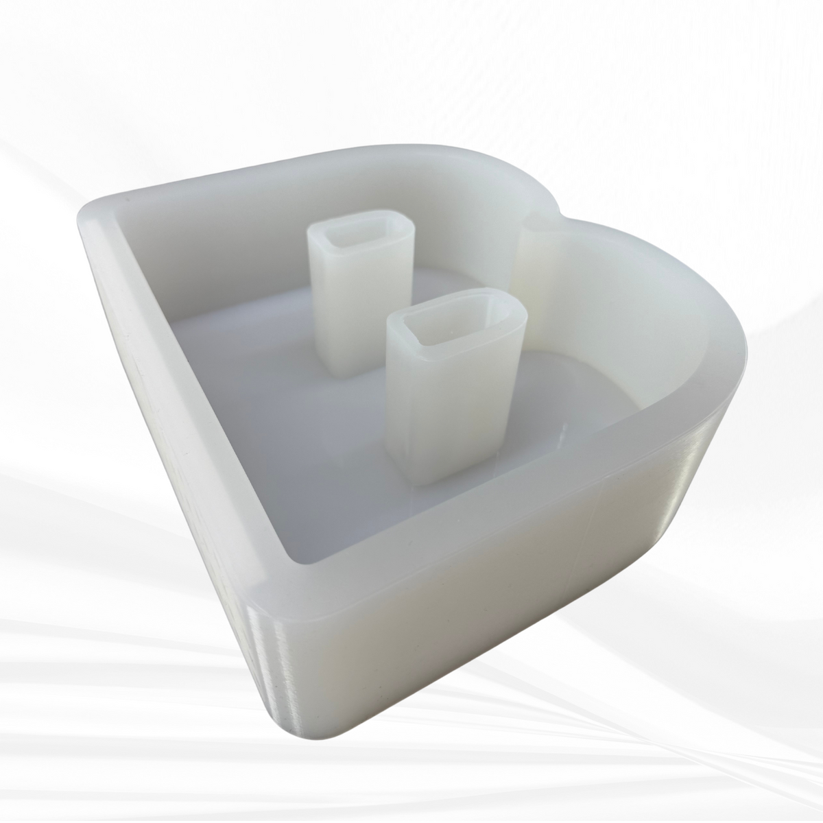 9" Tall - 3" Deep Alphabet Letter Silicone Molds