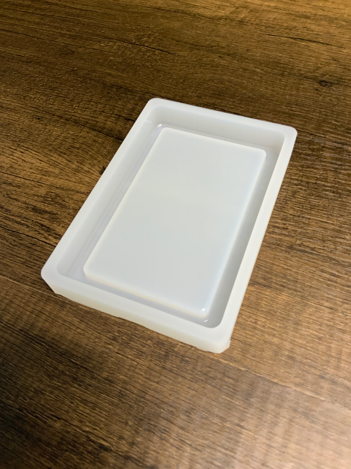 Imperfect Mold, "B" Grade - 4" x 6" Rectangle Tray Mold - Rounded Edge Version