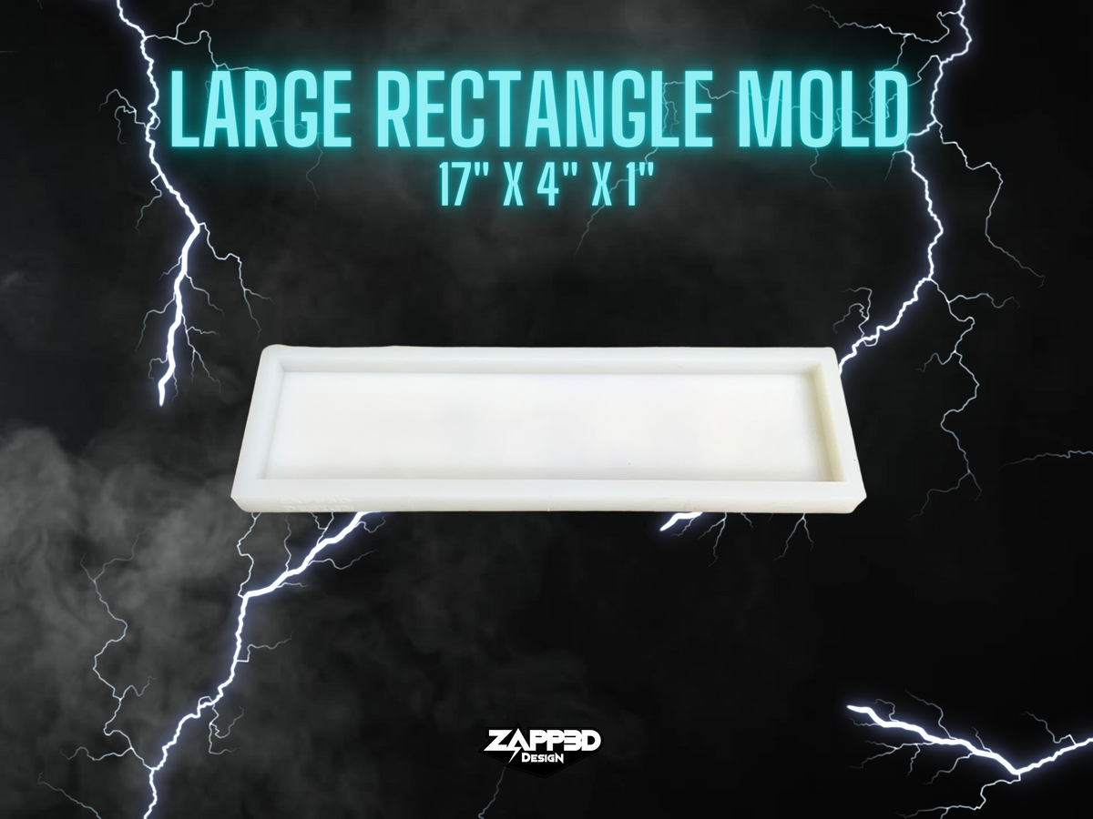 Large Rectangle Mold | 17&quot;x4&quot;x 1&quot; |