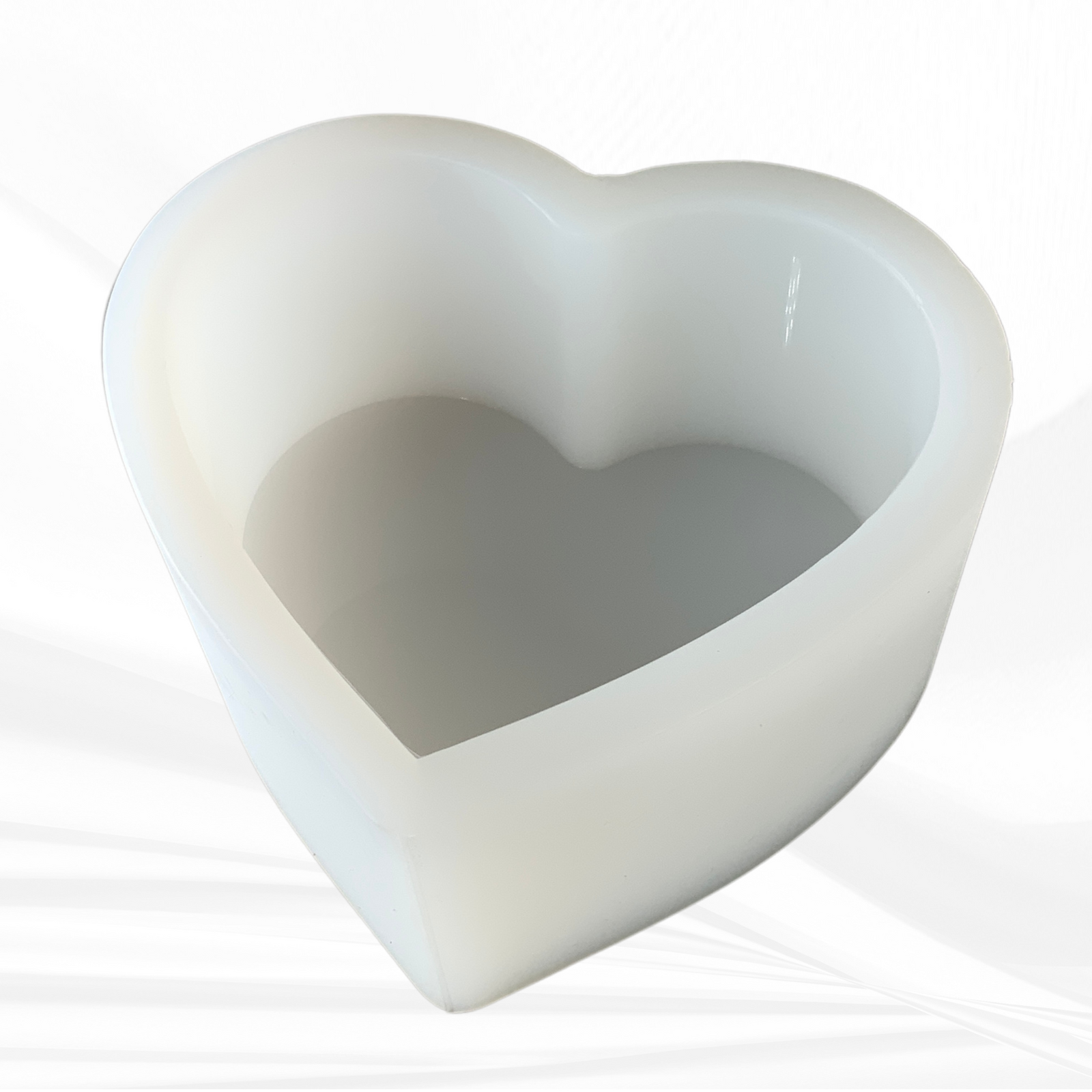 5” Deep Heart Silicone Mold