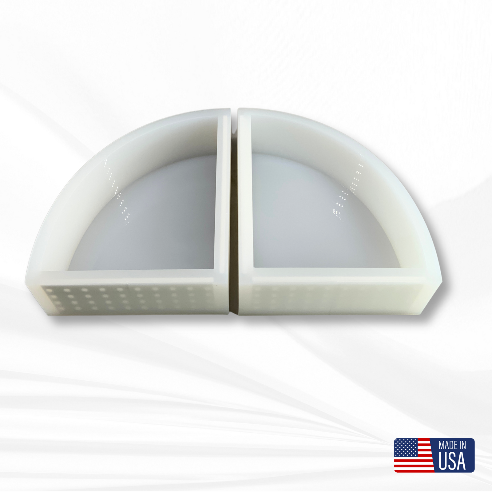 Deep ROUNDED Bookend Mold | 3 Sizes |