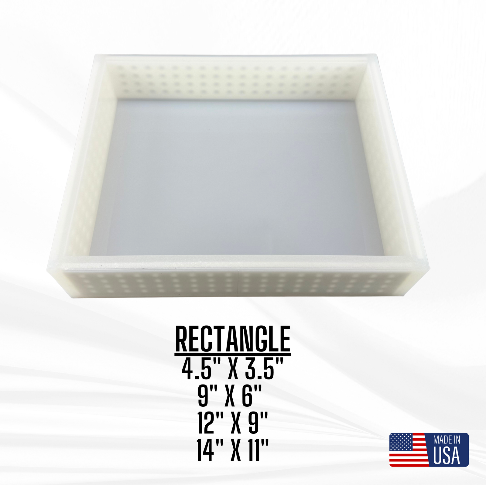 3" Deep Rectangle Molds | 4 Sizes |