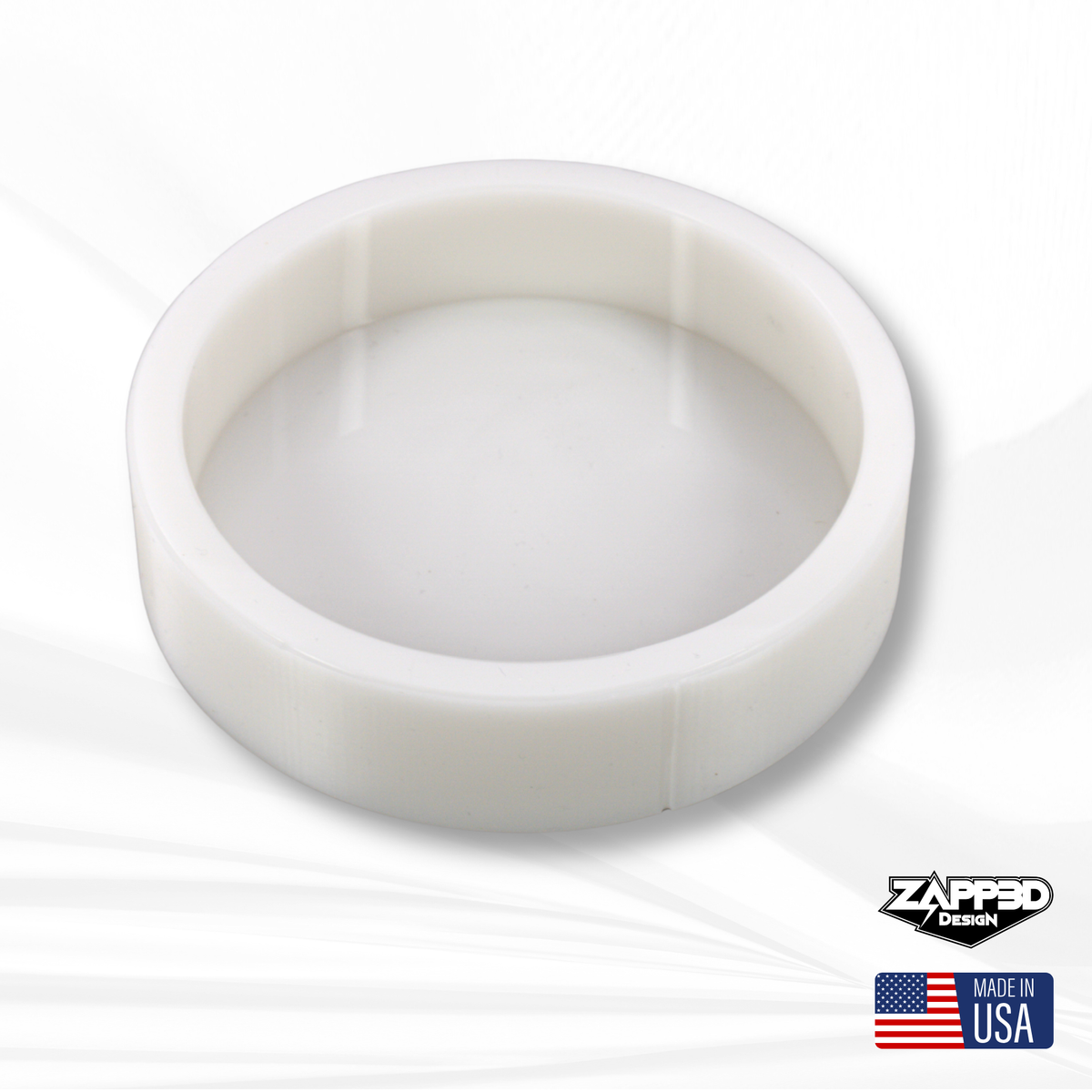 4" x 1" Round Coaster Silicone Mold