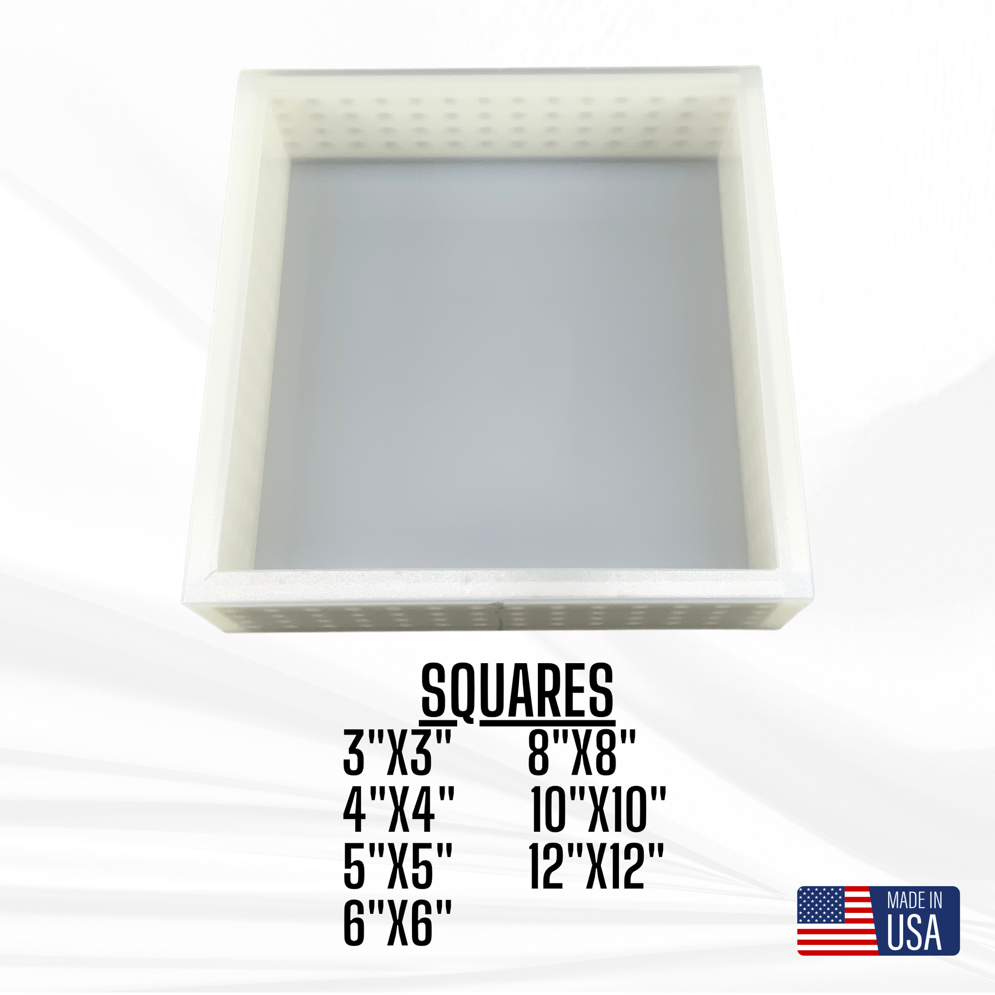3" Deep Square  Molds | 7 Sizes |