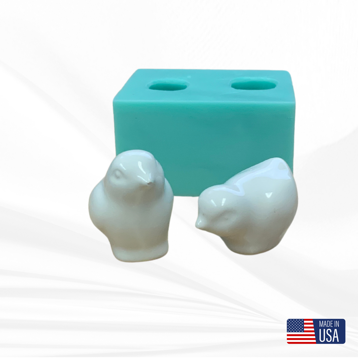 Easter Molds for Resin Collection | 8 Pieces | Baby Chick Mold, Bunny Mold, Mushroom Mold, Egg Mold