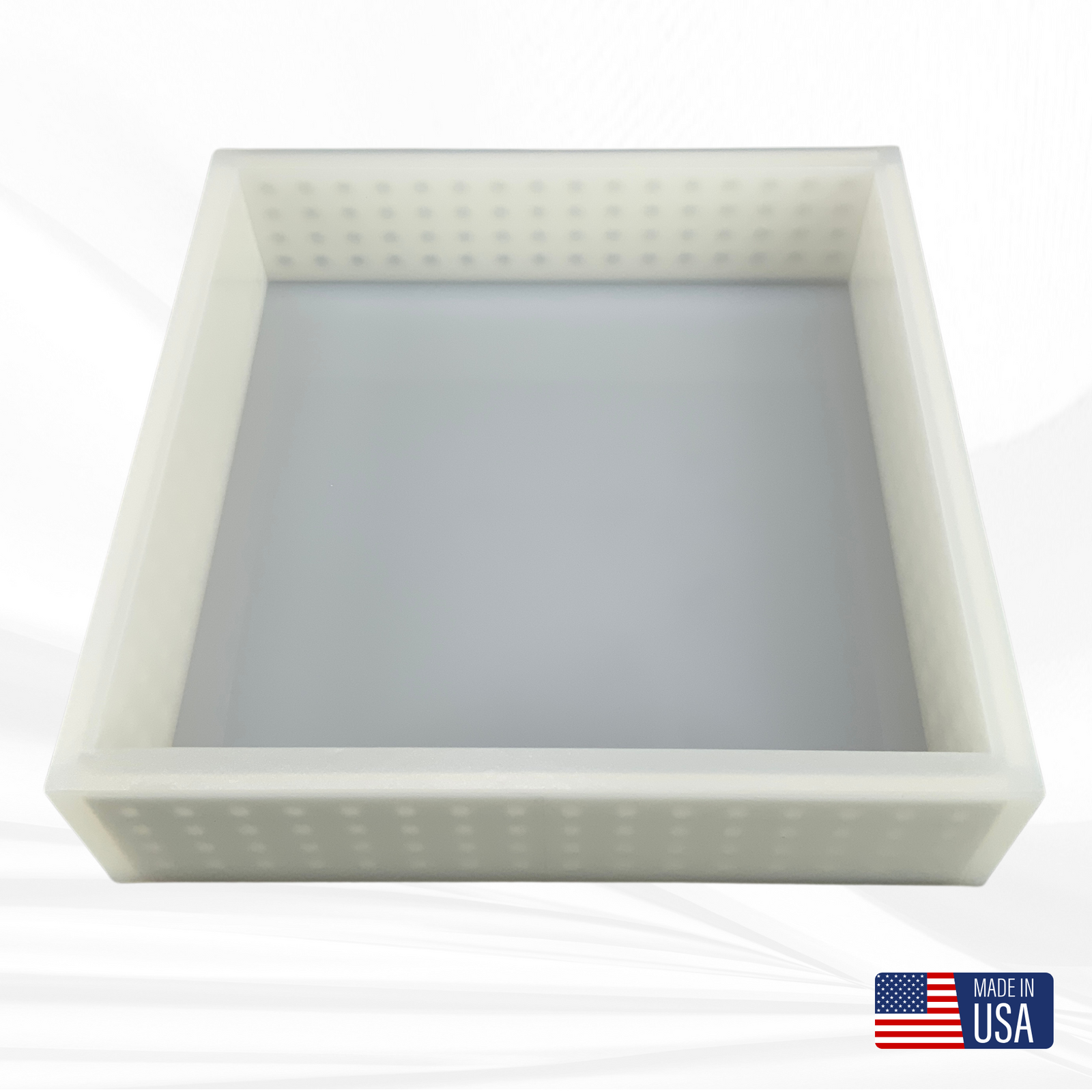 12"x12"x3" Deep Square Silicone Mold