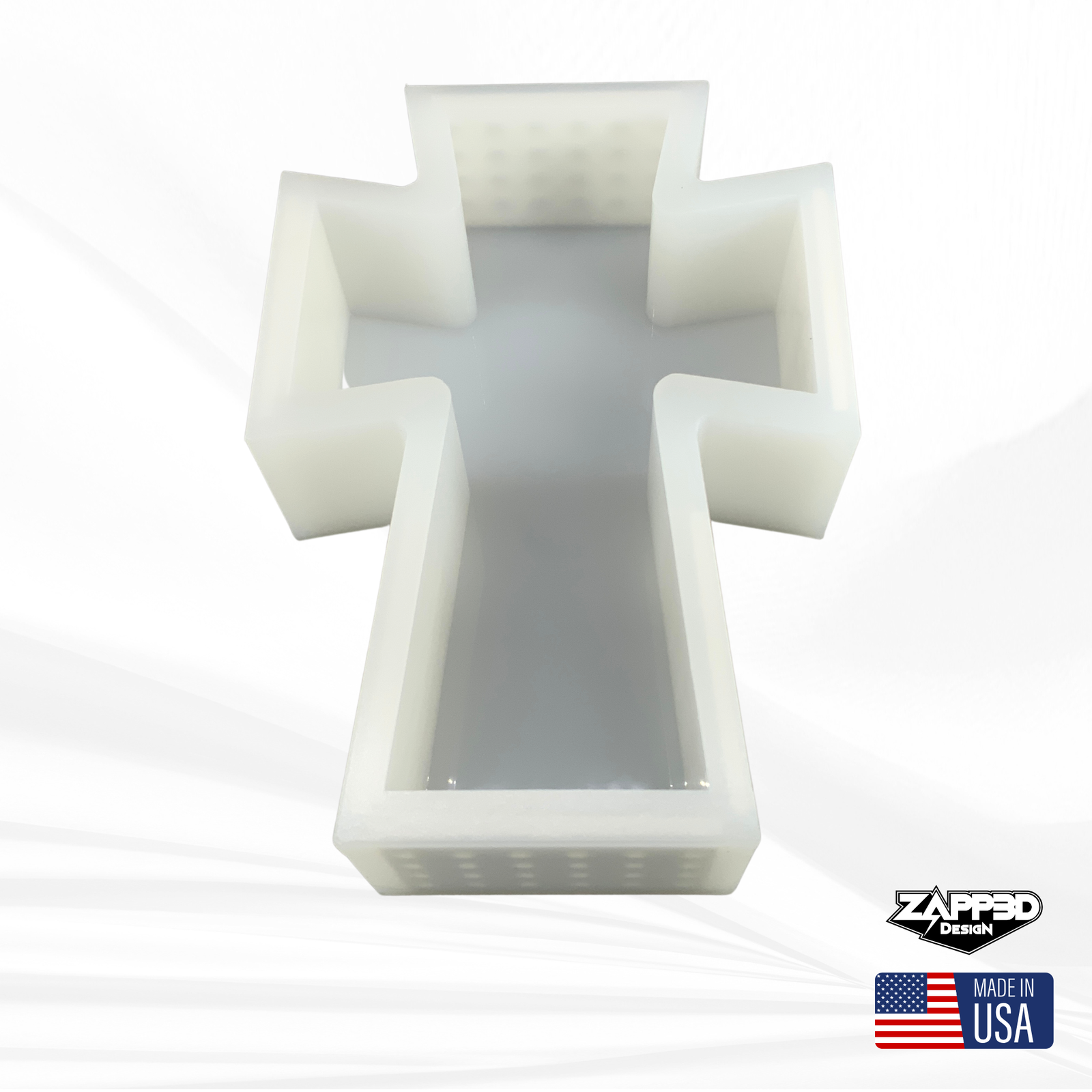 12”x8”x3” Deep Flared Cross Mold