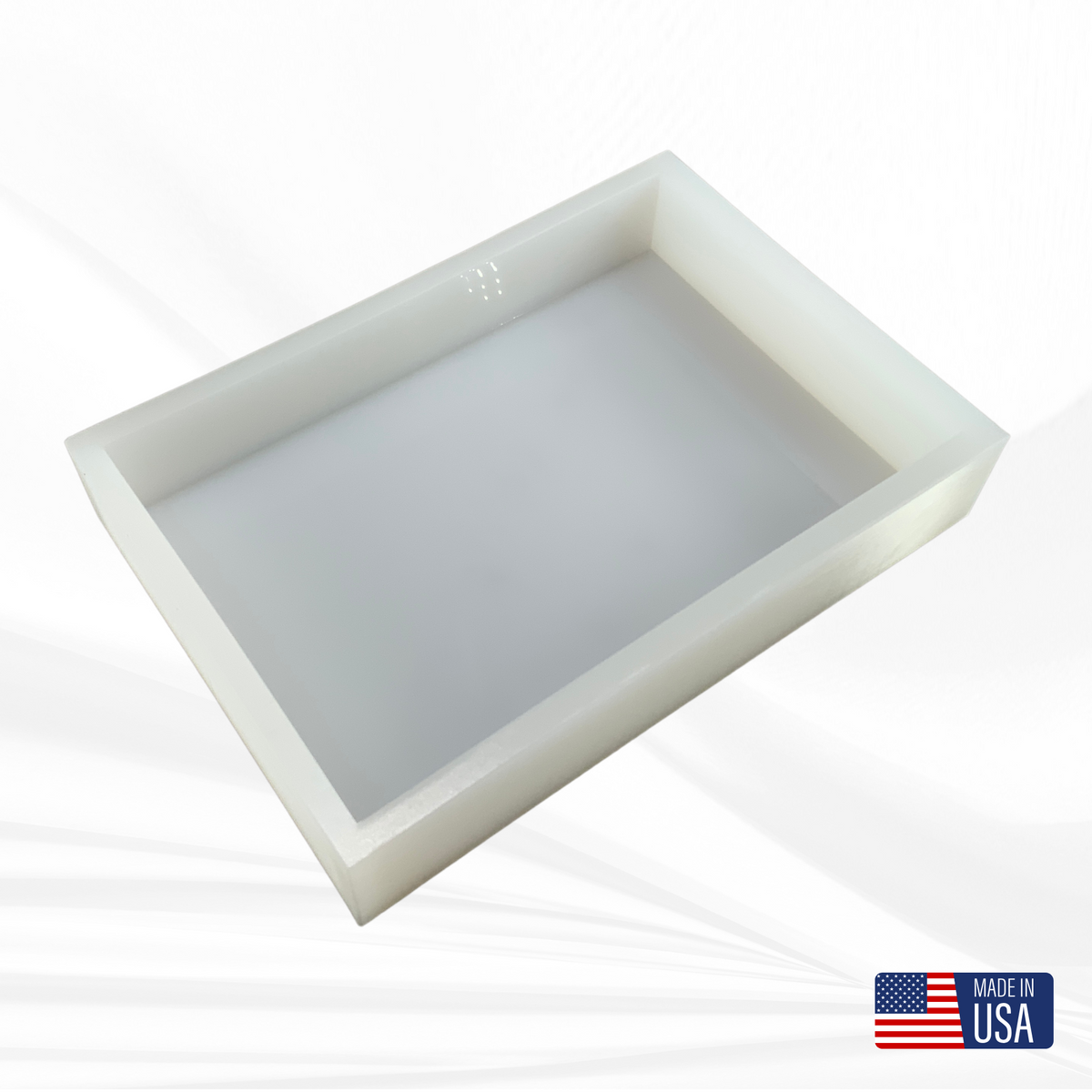 12&quot; x 8&quot; x 2&quot; Deep Rectangle Silicone Mold