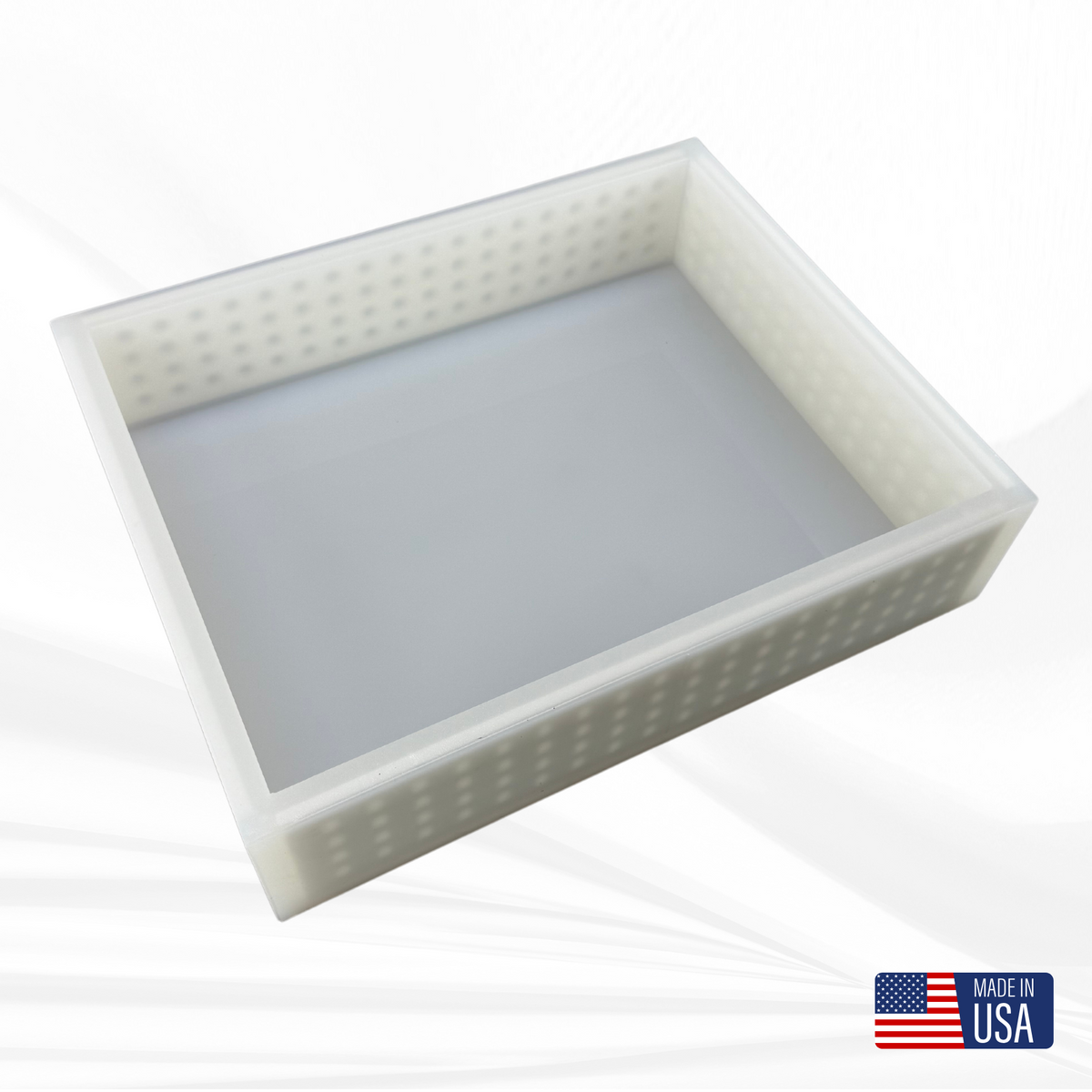 14&quot; x 11&quot; x 3&quot; Deep Rectangle Silicone Mold