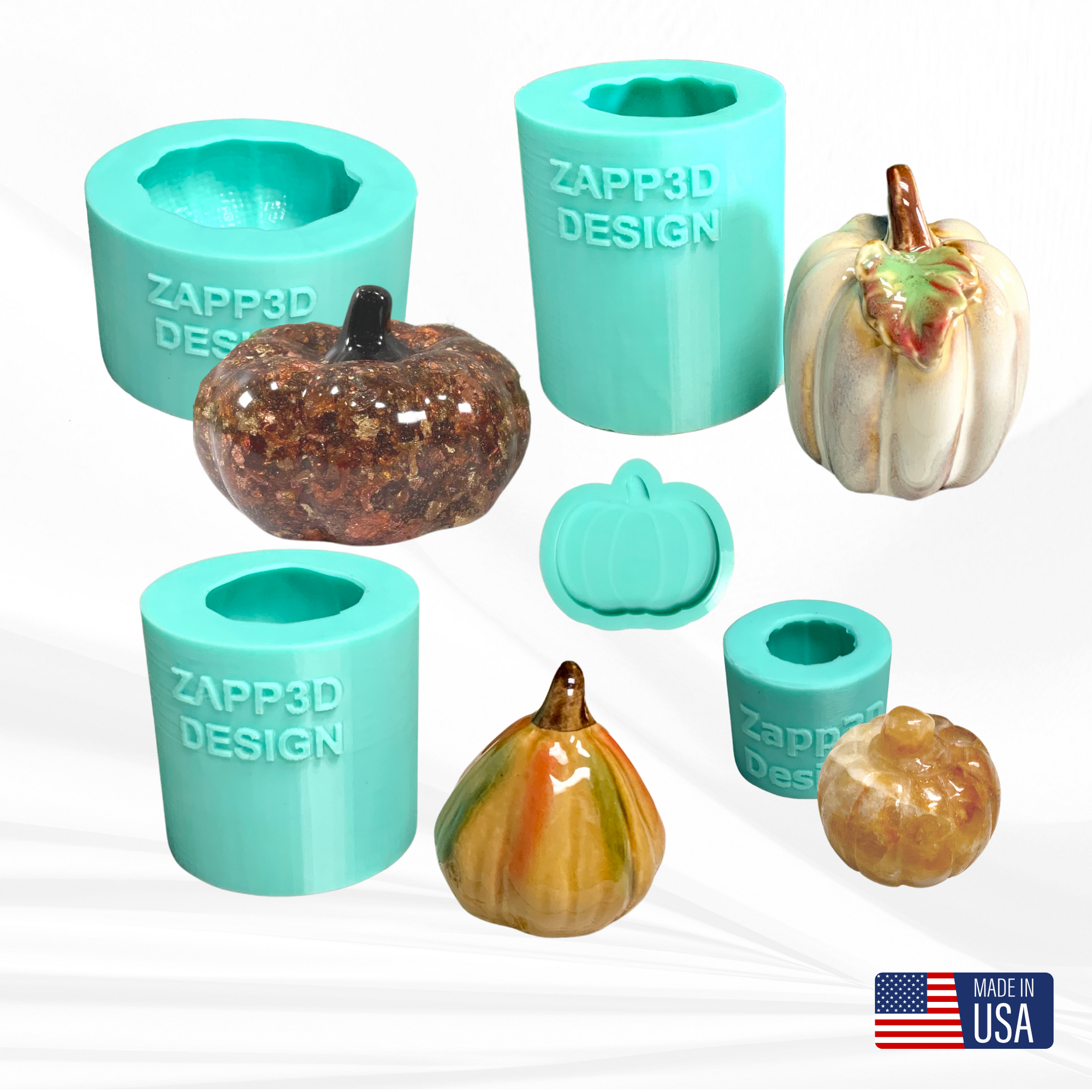 thumbnail image 2 of 5 Piece Pumpkin Shaping Mold Set - Halloween Pumpkin Growth Forms 2 of 10
