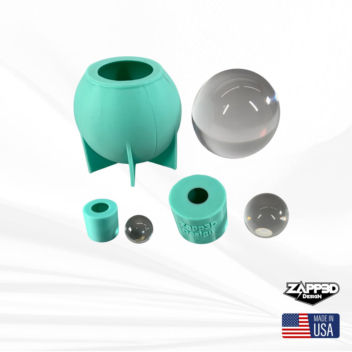 Sphere Mold | 5 Sizes | Standing Sphere Mold