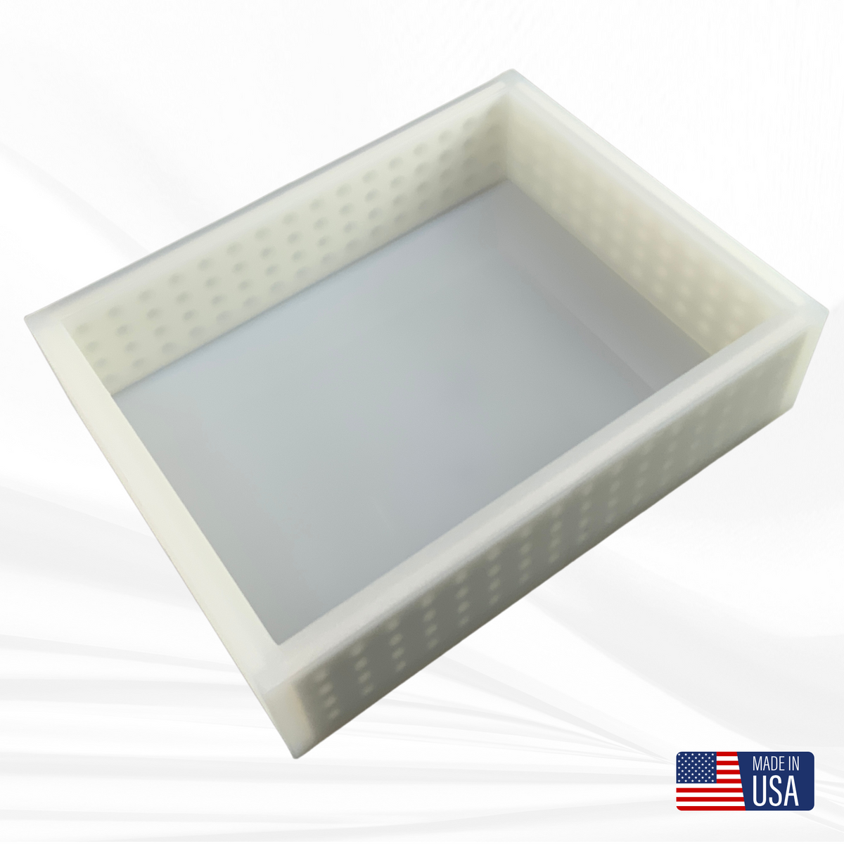 12&quot; x 9&quot; x 3&quot; Deep Rectangle Silicone Mold