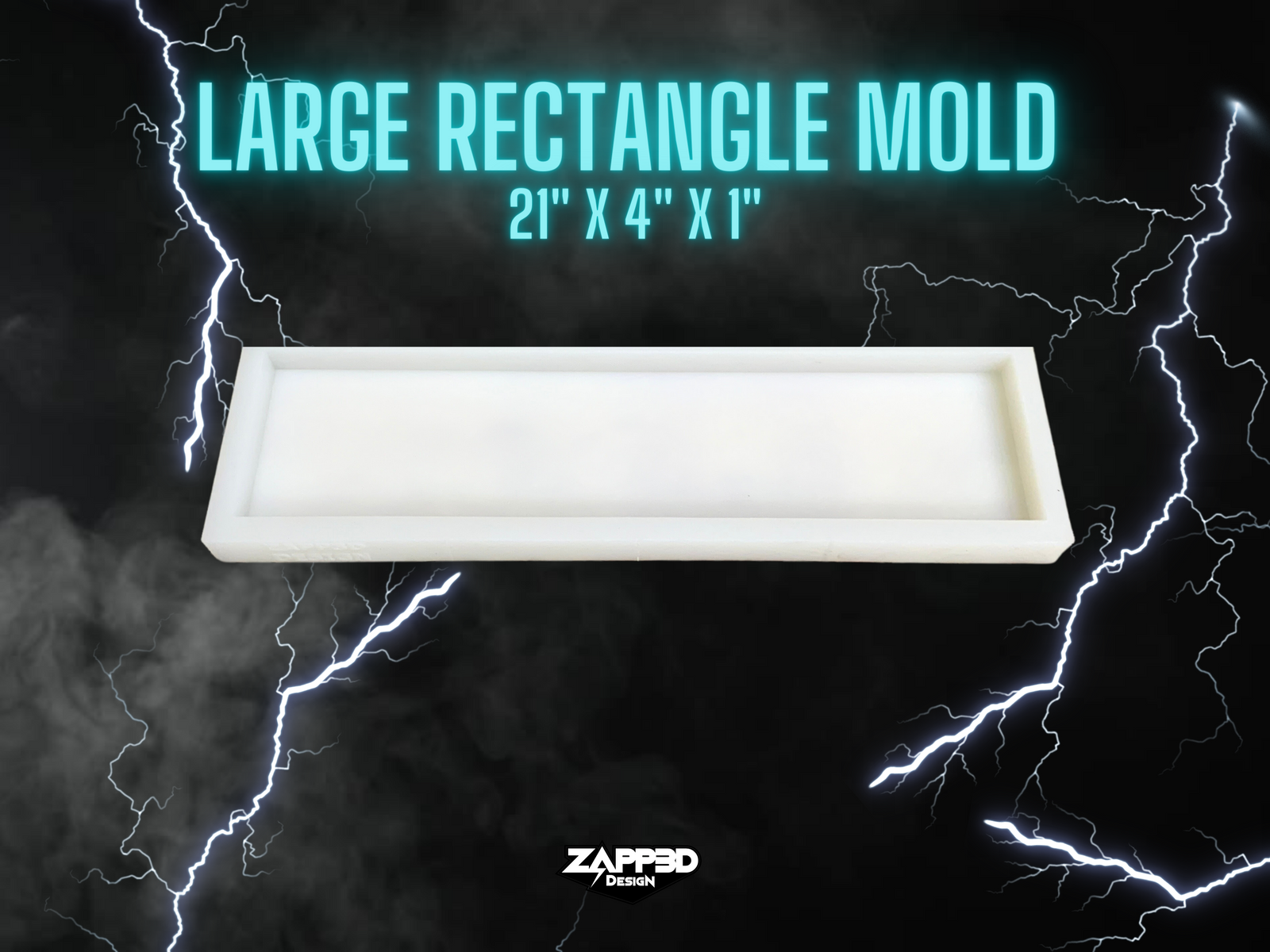 Large Rectangle Mold | 21"x4"x 1" |