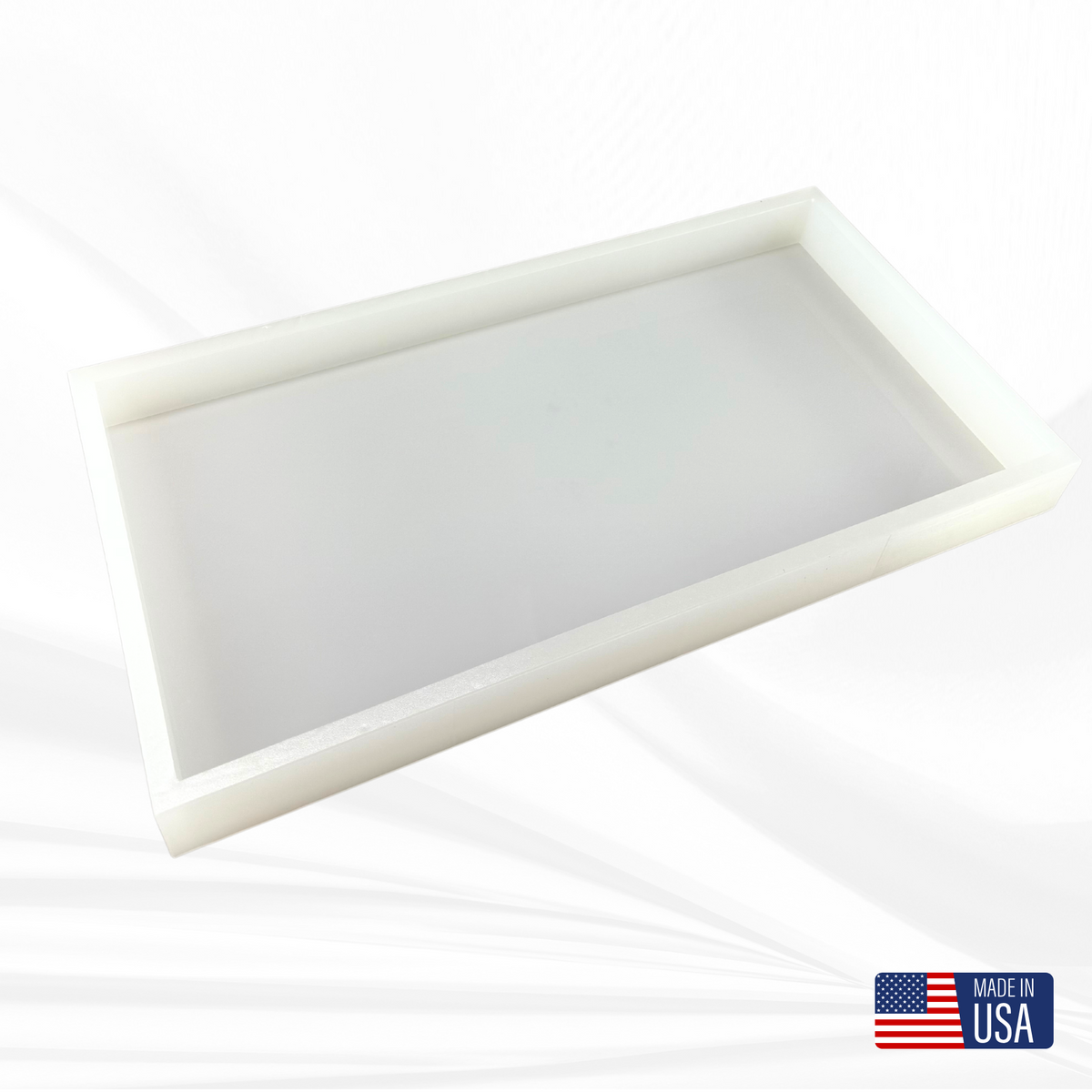 24” x 12” x 2” Deep Rectangle Silicone Mold