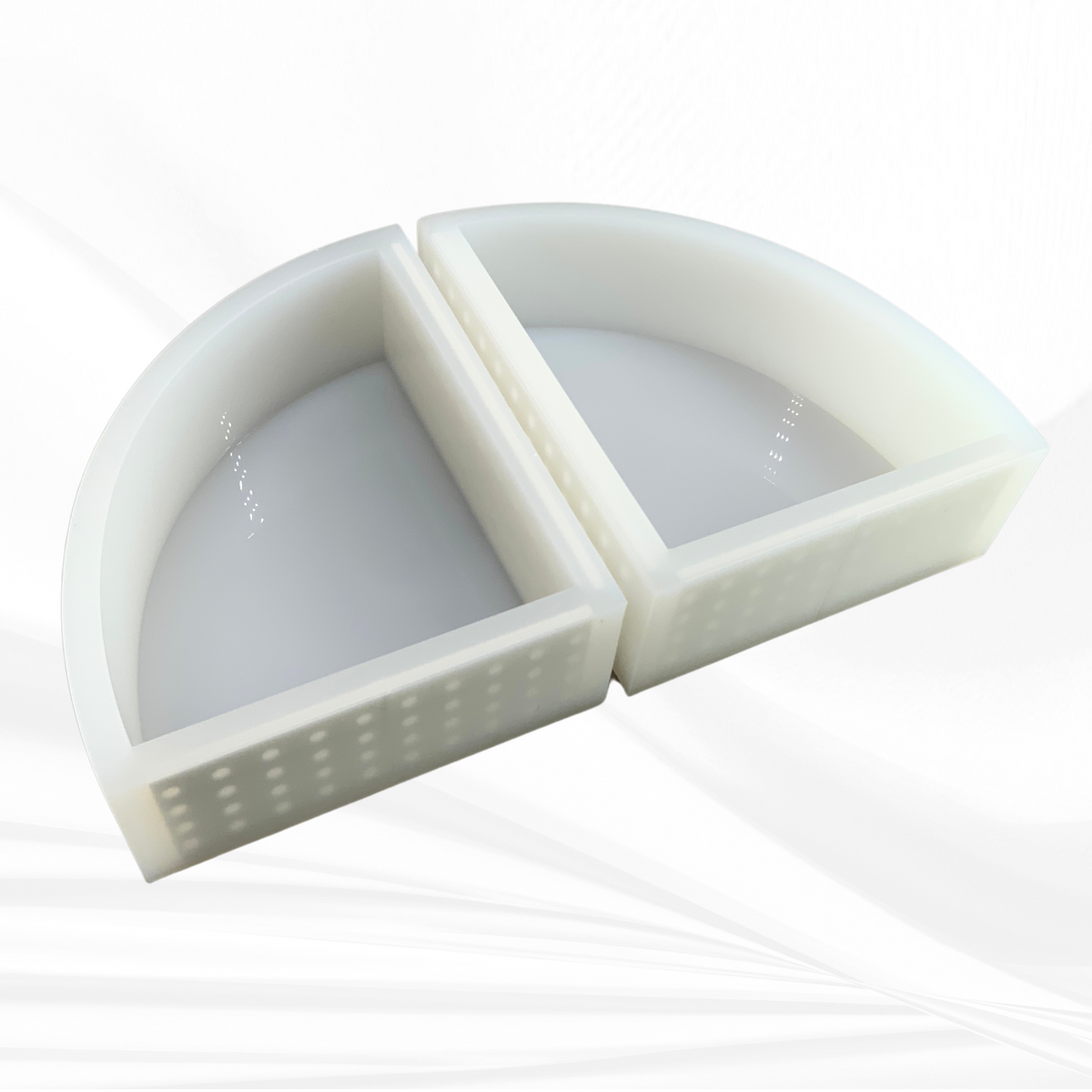 Deep ROUNDED Bookend Mold | 3 Sizes |