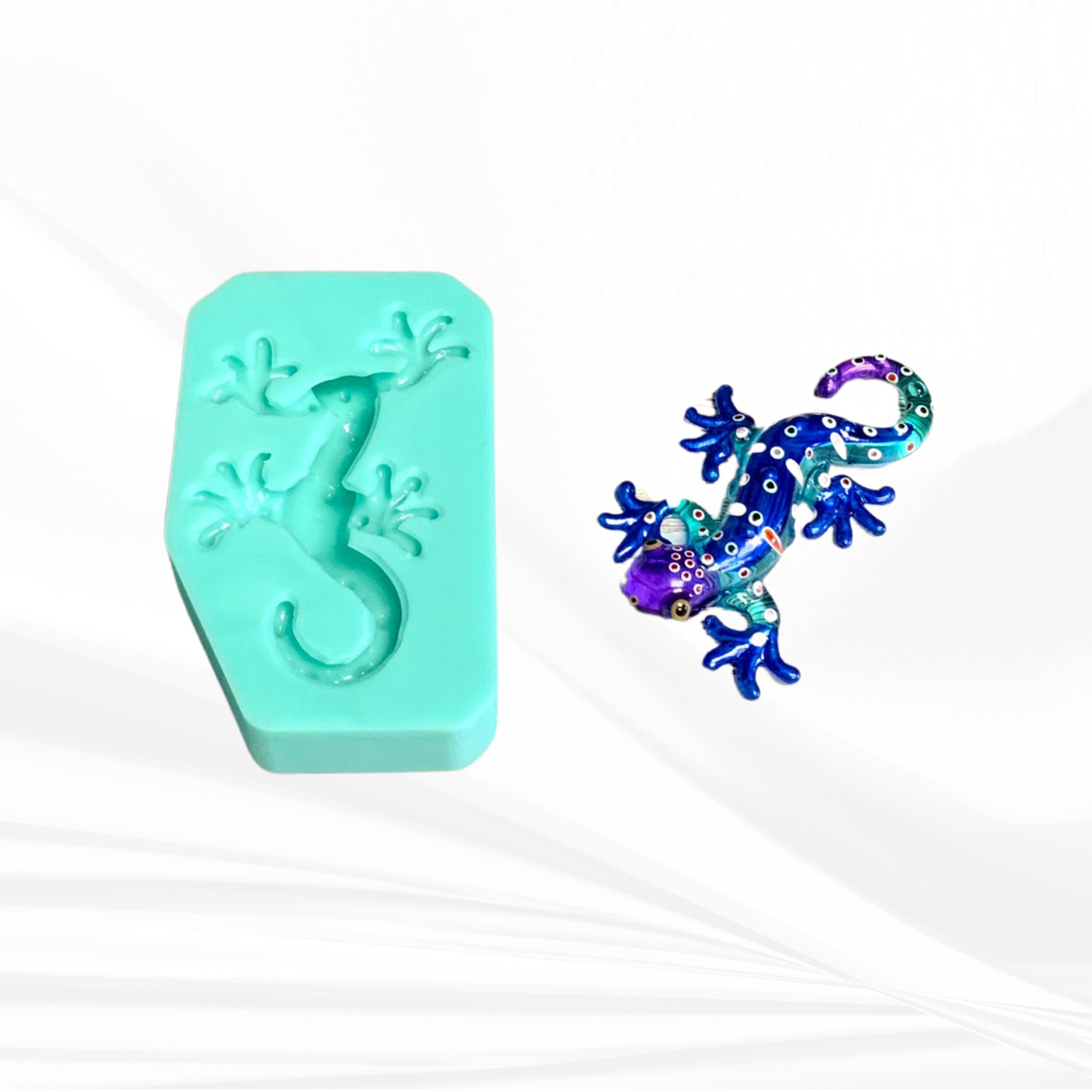 Gecko/Lizard 3D Silicone Mold for Resin