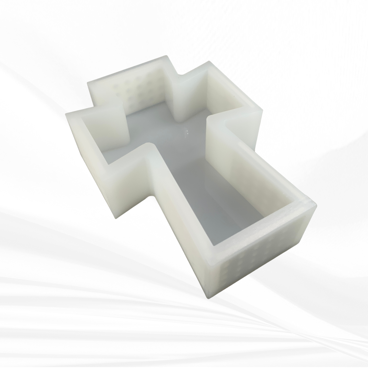 12”x8”x3” Deep Flared Cross Mold