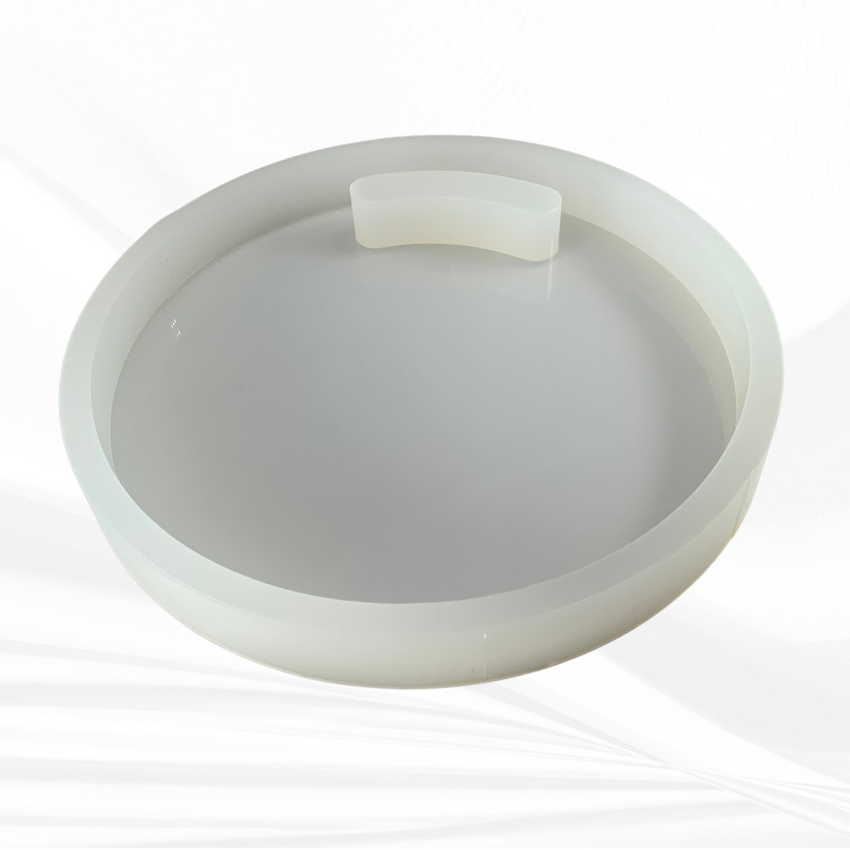 12"x 1.25" Round Charcuterie Board Silicone Mold - Serving Board Mold