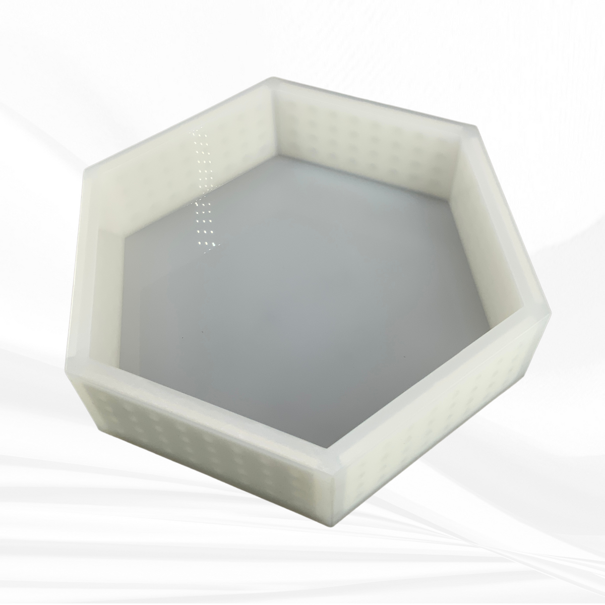 11"x 12.7"x3" Hexagon Silicone Mold