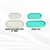 Pill Tray Mold | Sizes - 7", 9" | 2 Styles | Oval Tray Mold