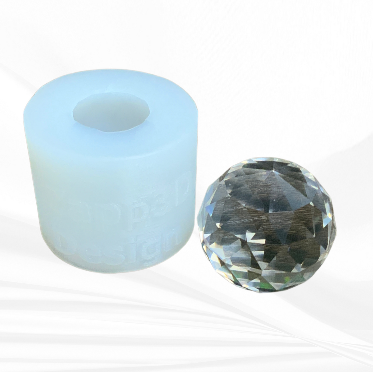 Wine Stopper Top Mold, Faceted Wine Stopper Top Mold