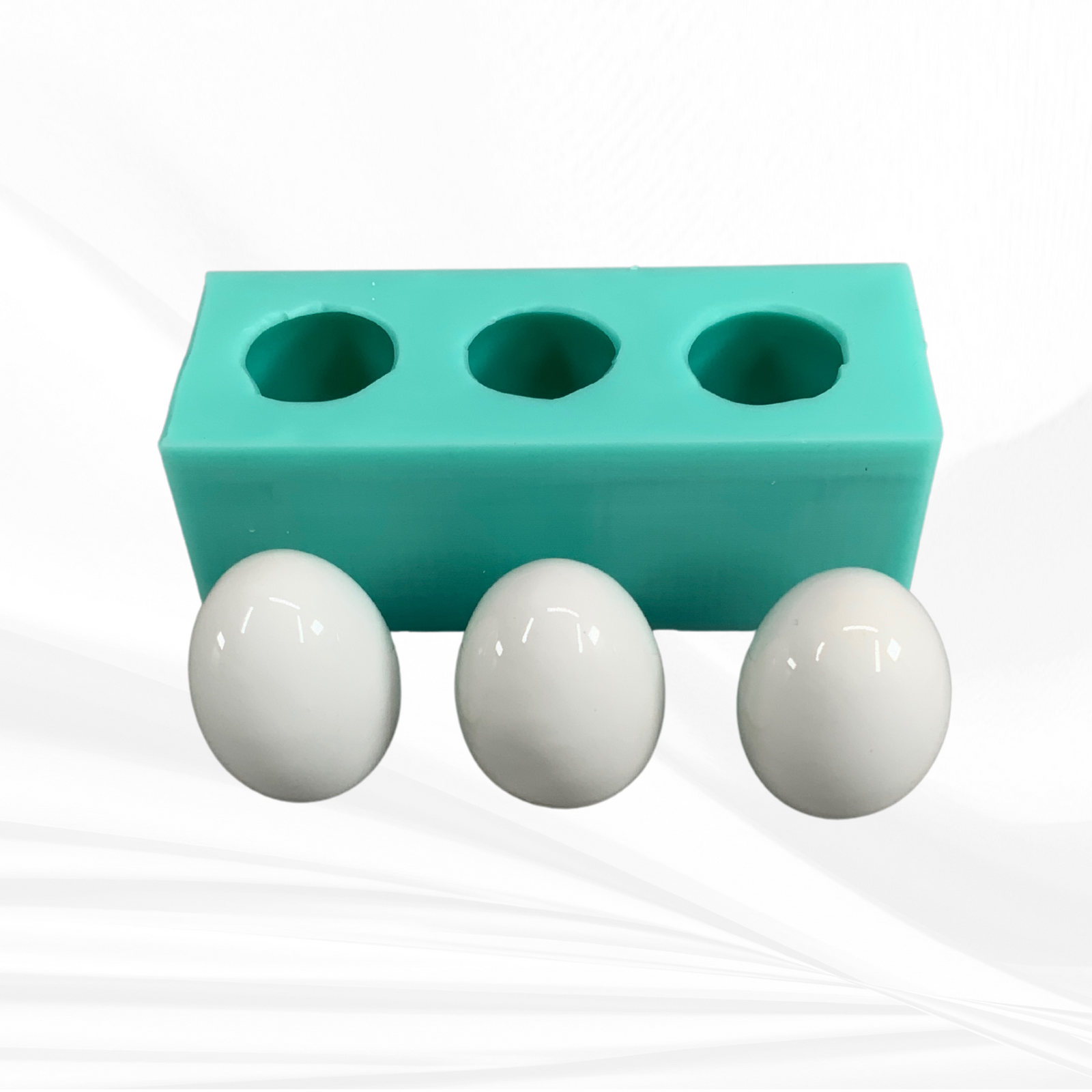 Egg Mold for Resin | 1/25" Tall | 3D Egg Mold, Easter Mold