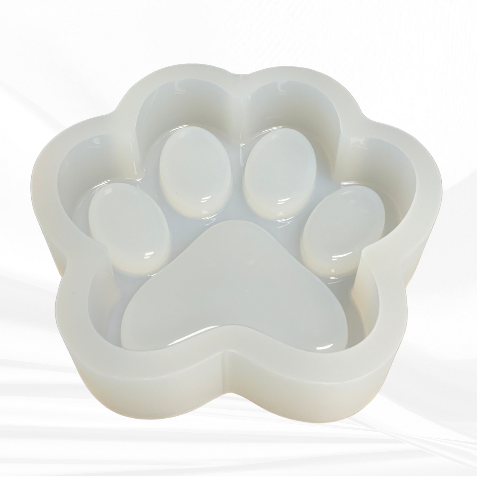 Deep Paw Print Tray Mold | 7" x 7" |