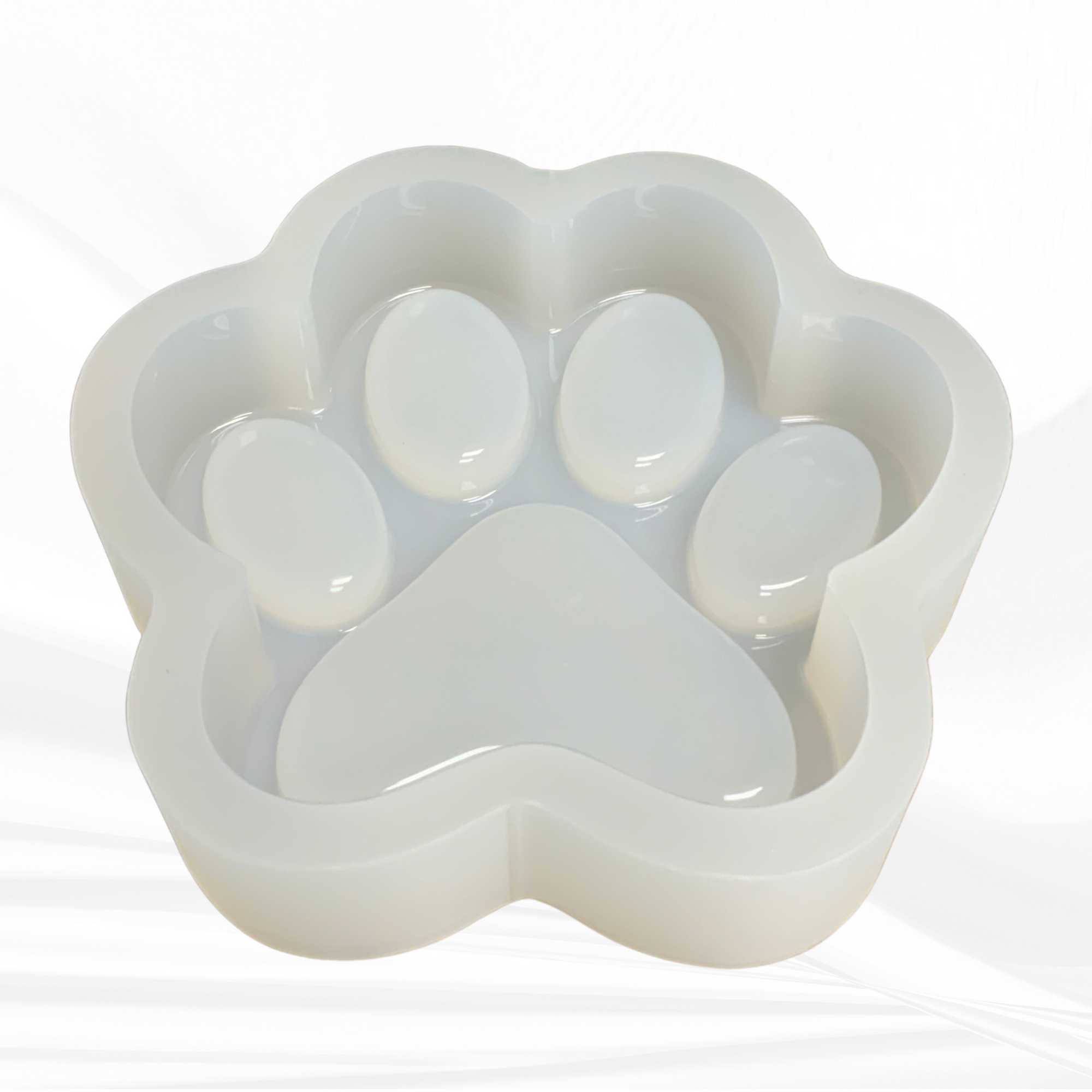 Deep Paw Print Tray Mold