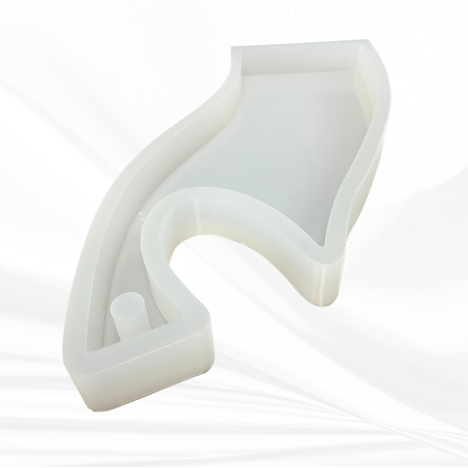 18"x 7.4" x 1.25" Cleaver Cheese Board Silicone Mold, Charcuterie Board Mold