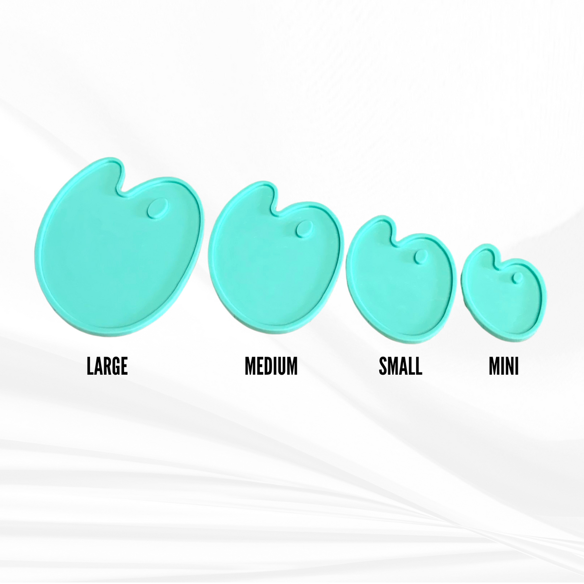Palette Mold | 4 Sizes | Artist Palette Mold