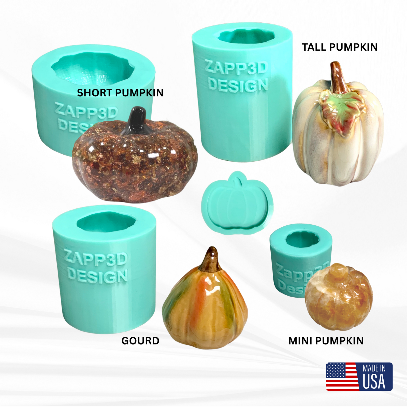 Pumpkin Molds |5 Shapes | Halloween Molds