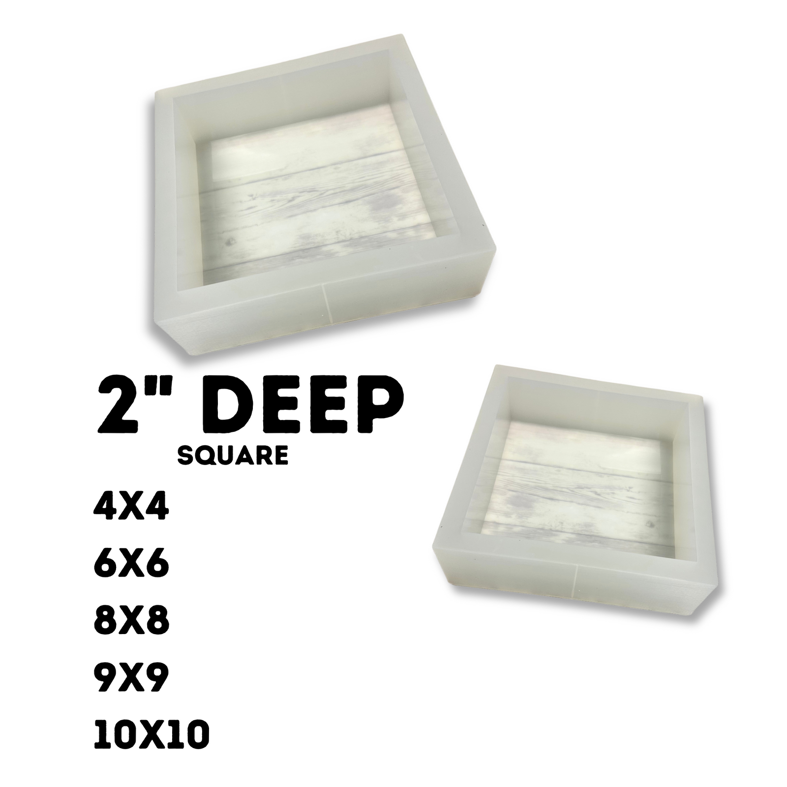 2" Deep Square Mold | ULTRA QUALITY |