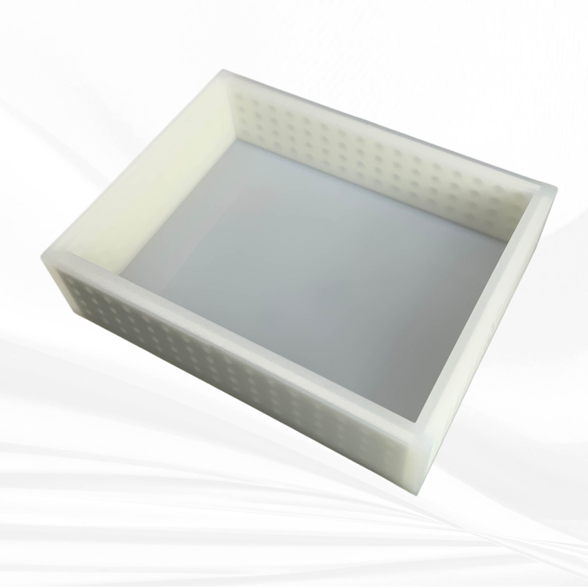 12" x 9" x 3" Deep Rectangle Silicone Mold