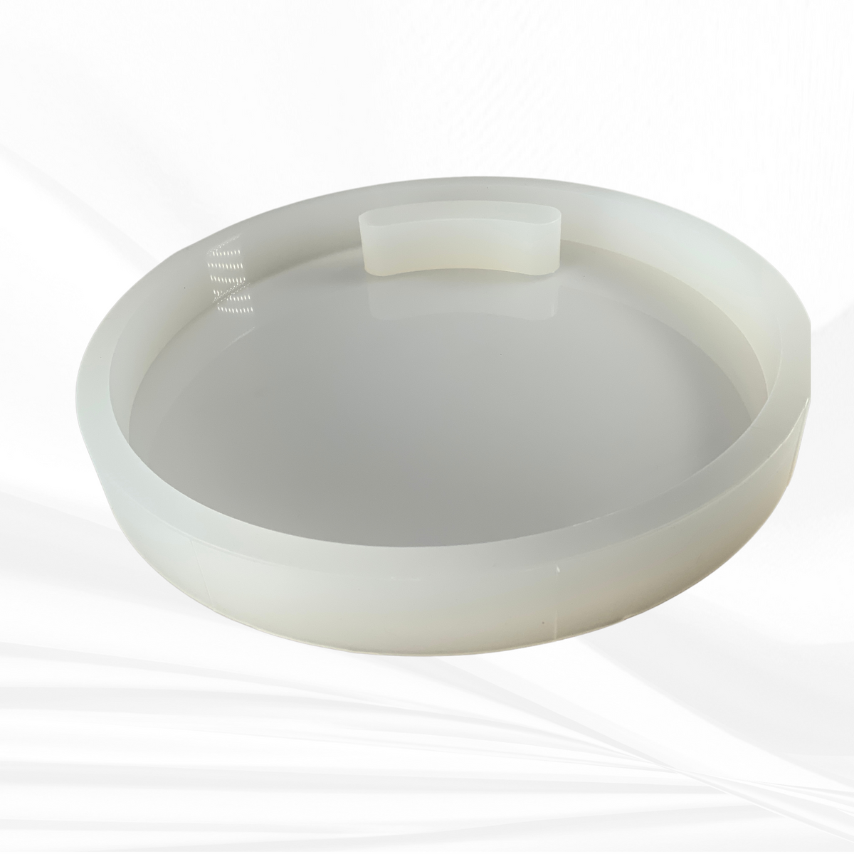 12"x 1.25" Round Charcuterie Board Silicone Mold - Serving Board Mold