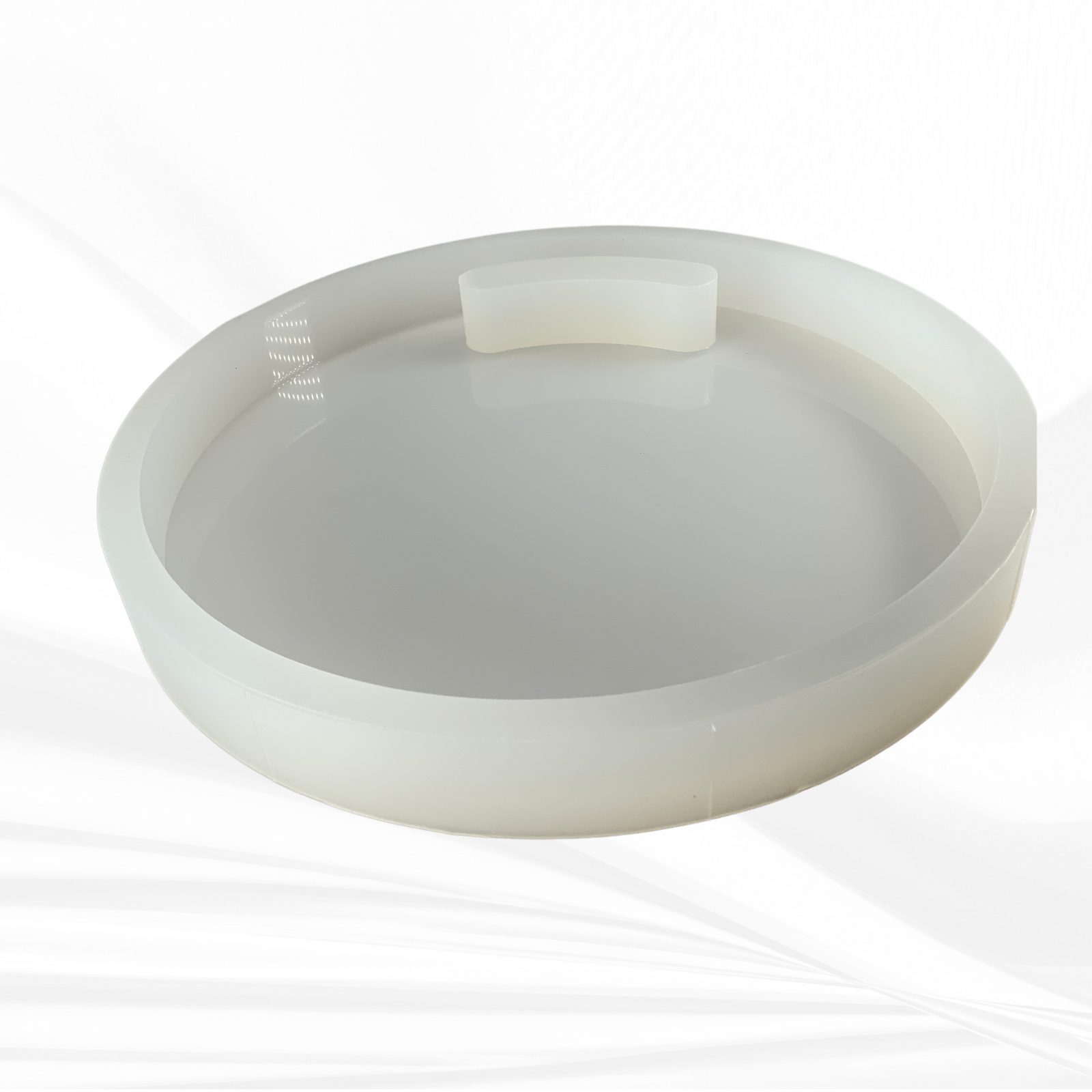 12"x 1.25" Round Charcuterie Board Silicone Mold - Serving Board Mold