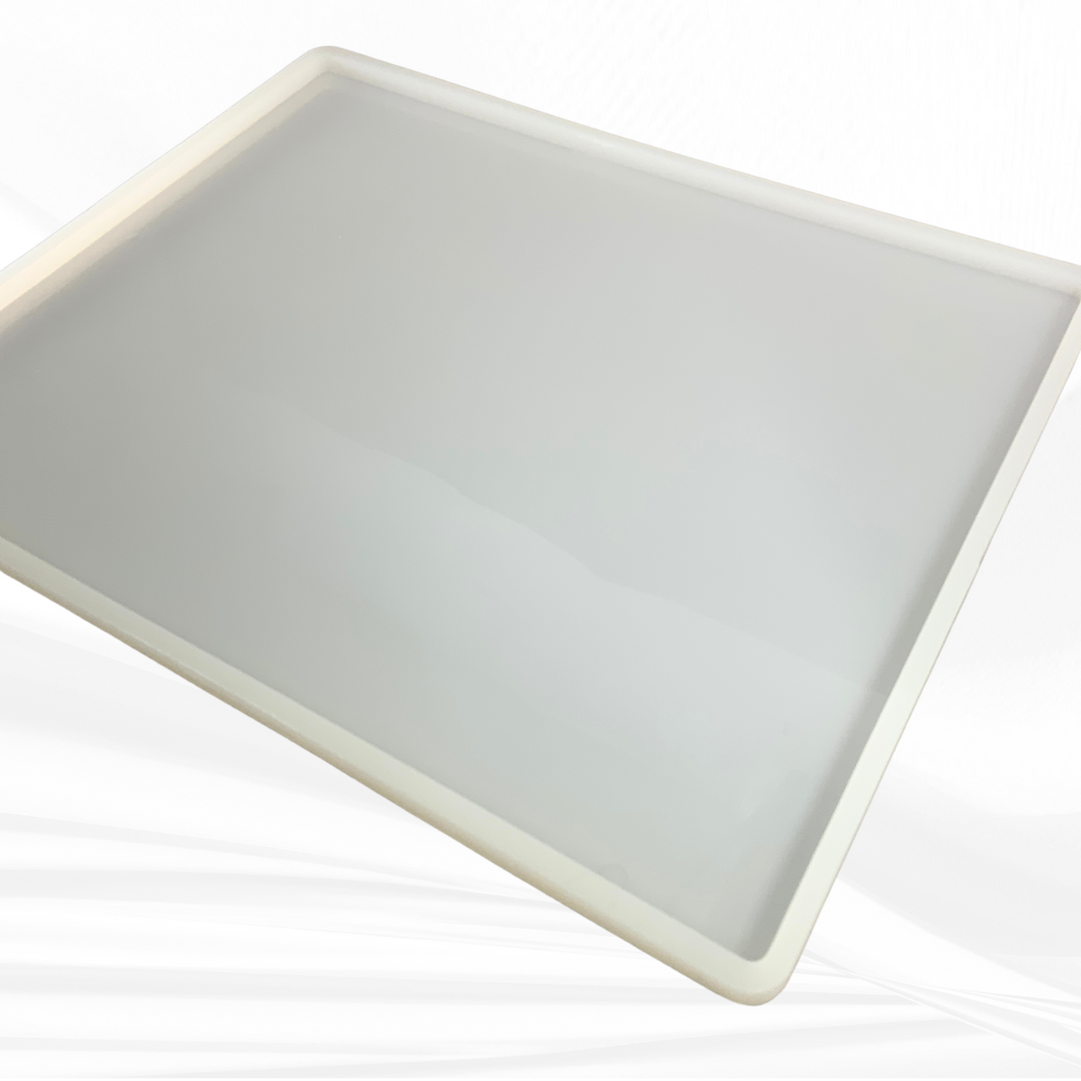 Large Rectangle Mold | 2 Sizes | FLAT Mold, Serving Tray Mold, Rectangle Flat Mold